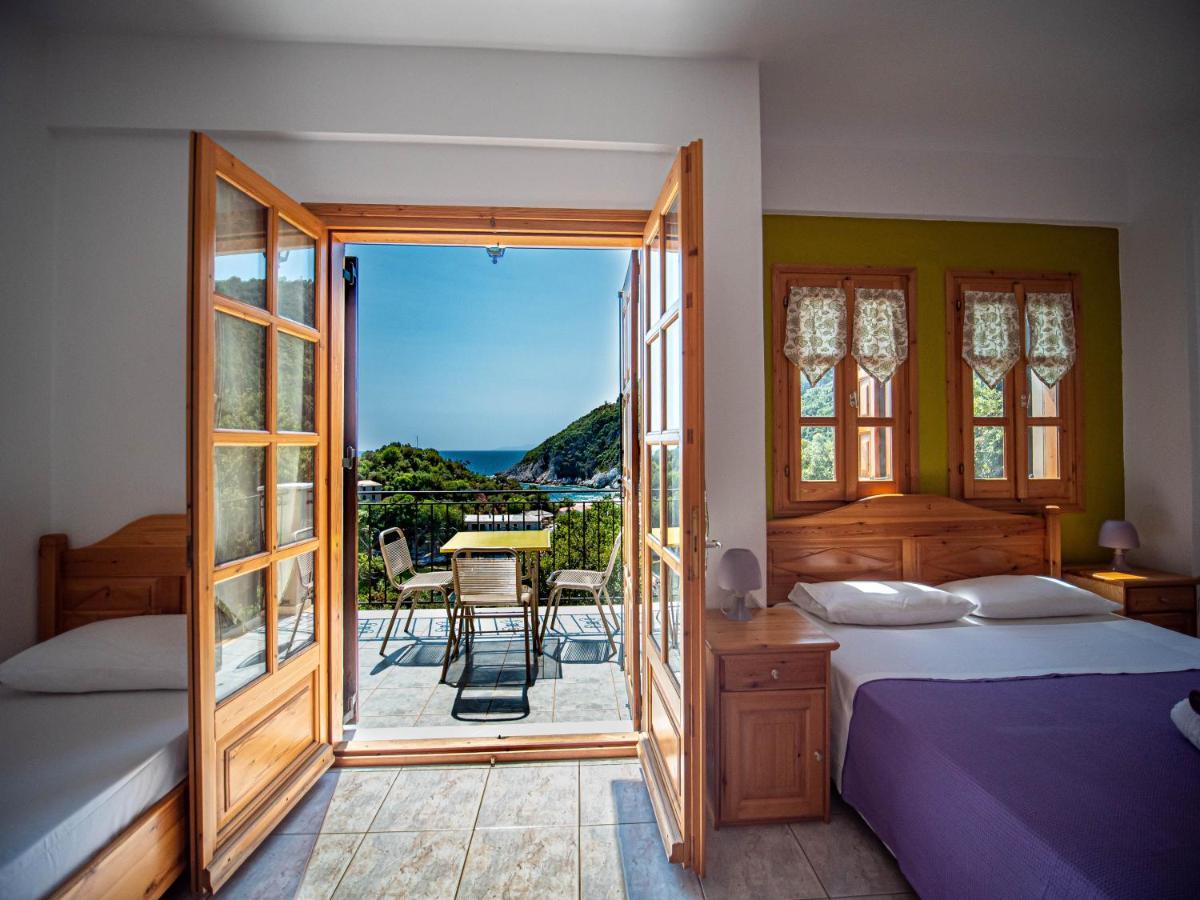 Olive House In Damouchari With A Sea View - Delicious Houses Bagian luar foto