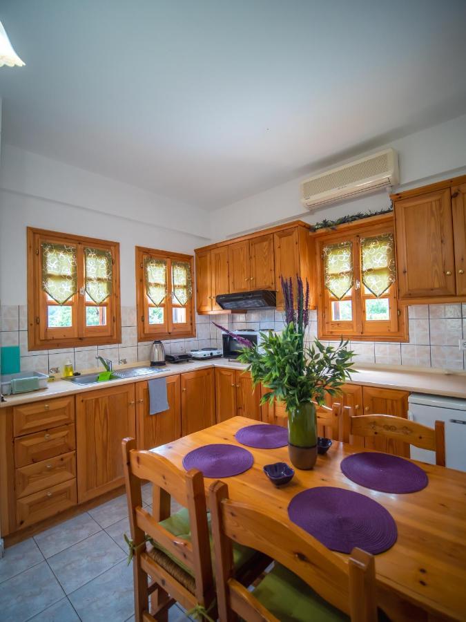 Olive House In Damouchari With A Sea View - Delicious Houses Bagian luar foto