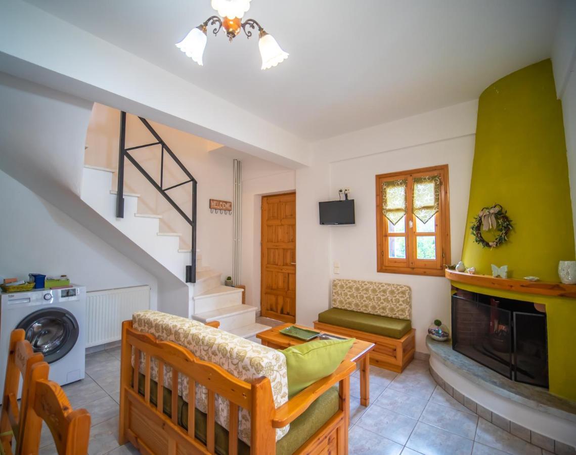 Olive House In Damouchari With A Sea View - Delicious Houses Bagian luar foto