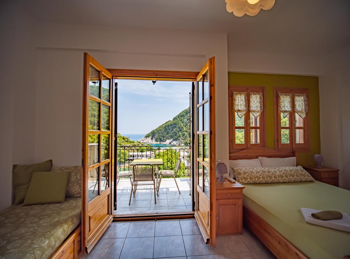Olive House In Damouchari With A Sea View - Delicious Houses Bagian luar foto