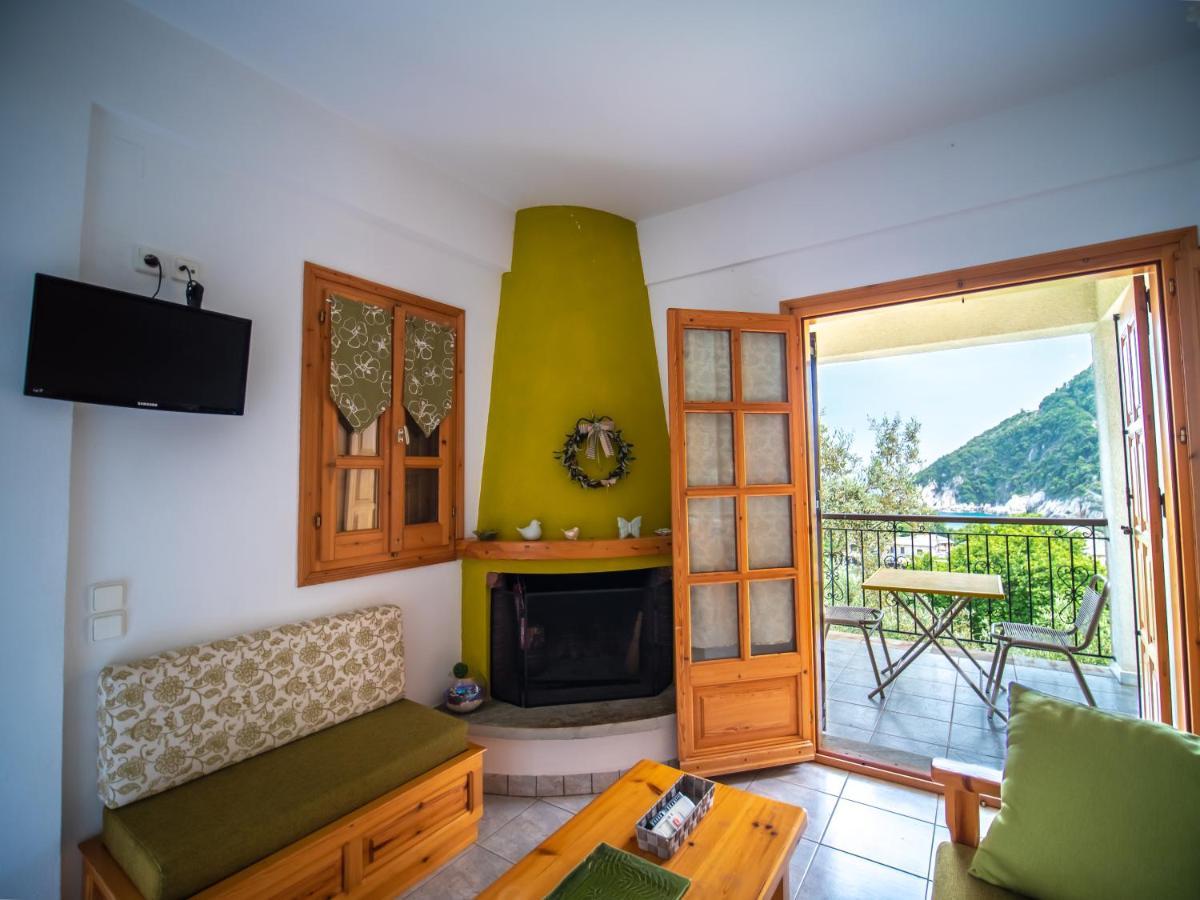 Olive House In Damouchari With A Sea View - Delicious Houses Bagian luar foto