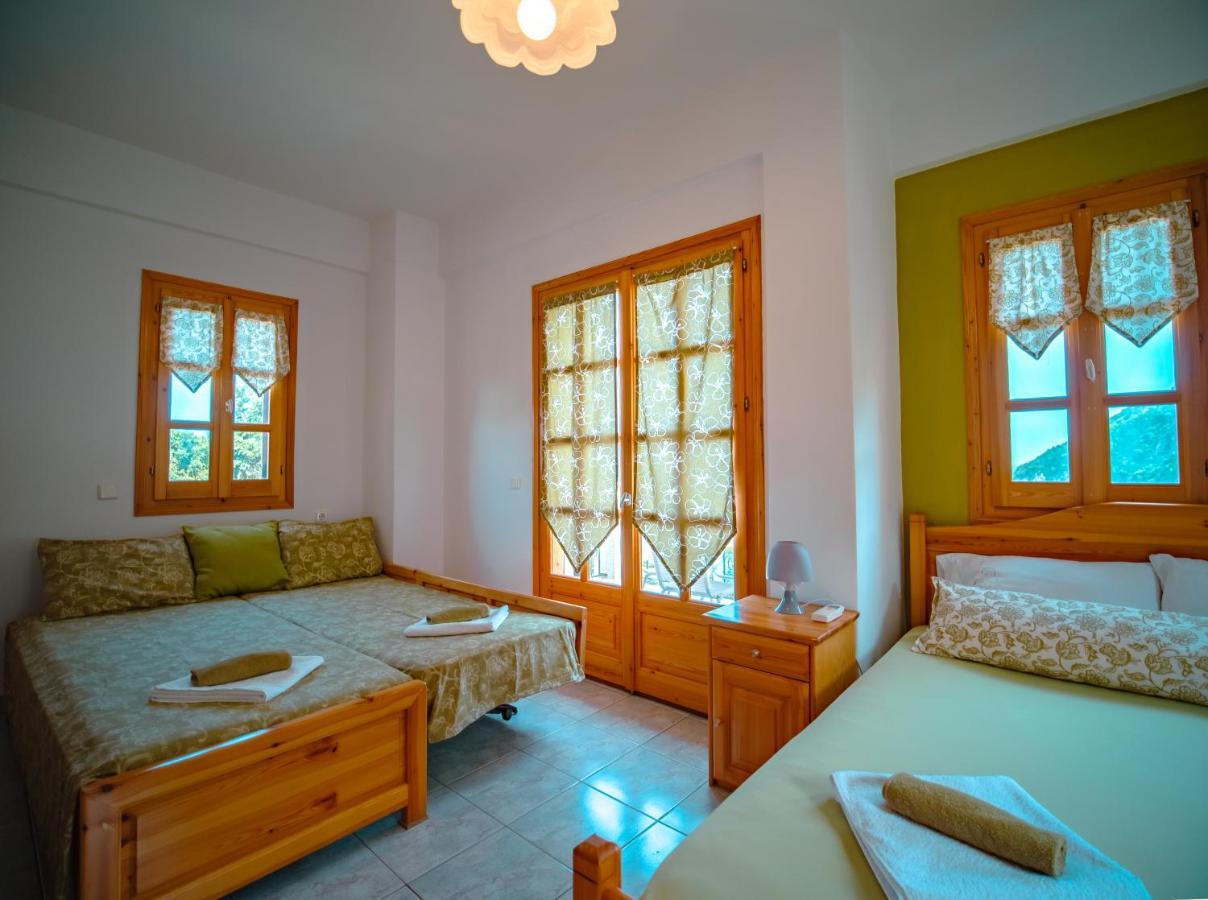 Olive House In Damouchari With A Sea View - Delicious Houses Bagian luar foto