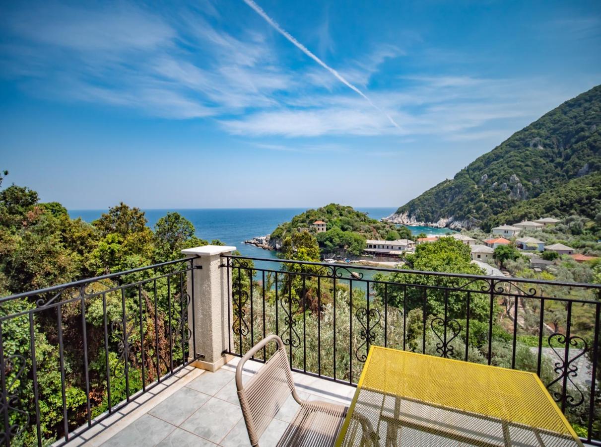 Olive House In Damouchari With A Sea View - Delicious Houses Bagian luar foto
