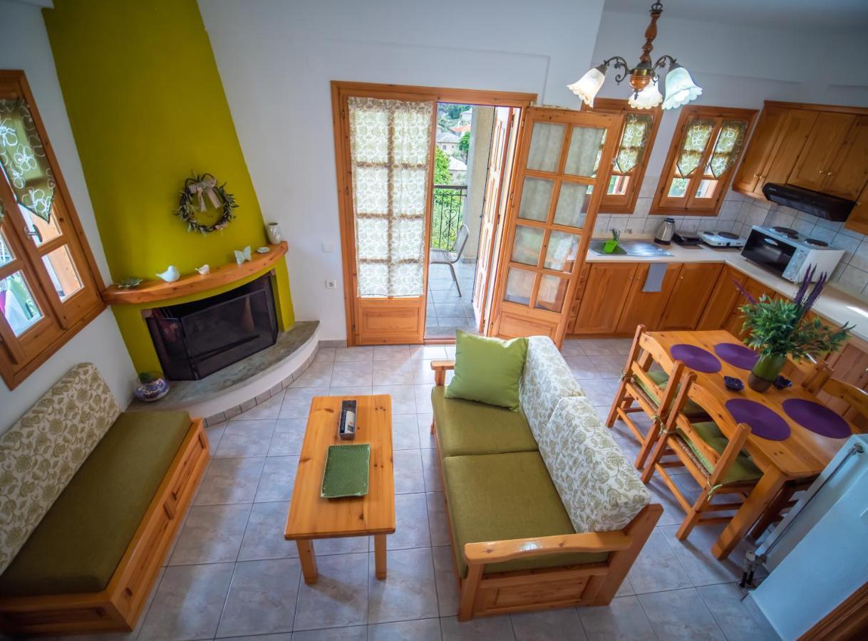 Olive House In Damouchari With A Sea View - Delicious Houses Bagian luar foto
