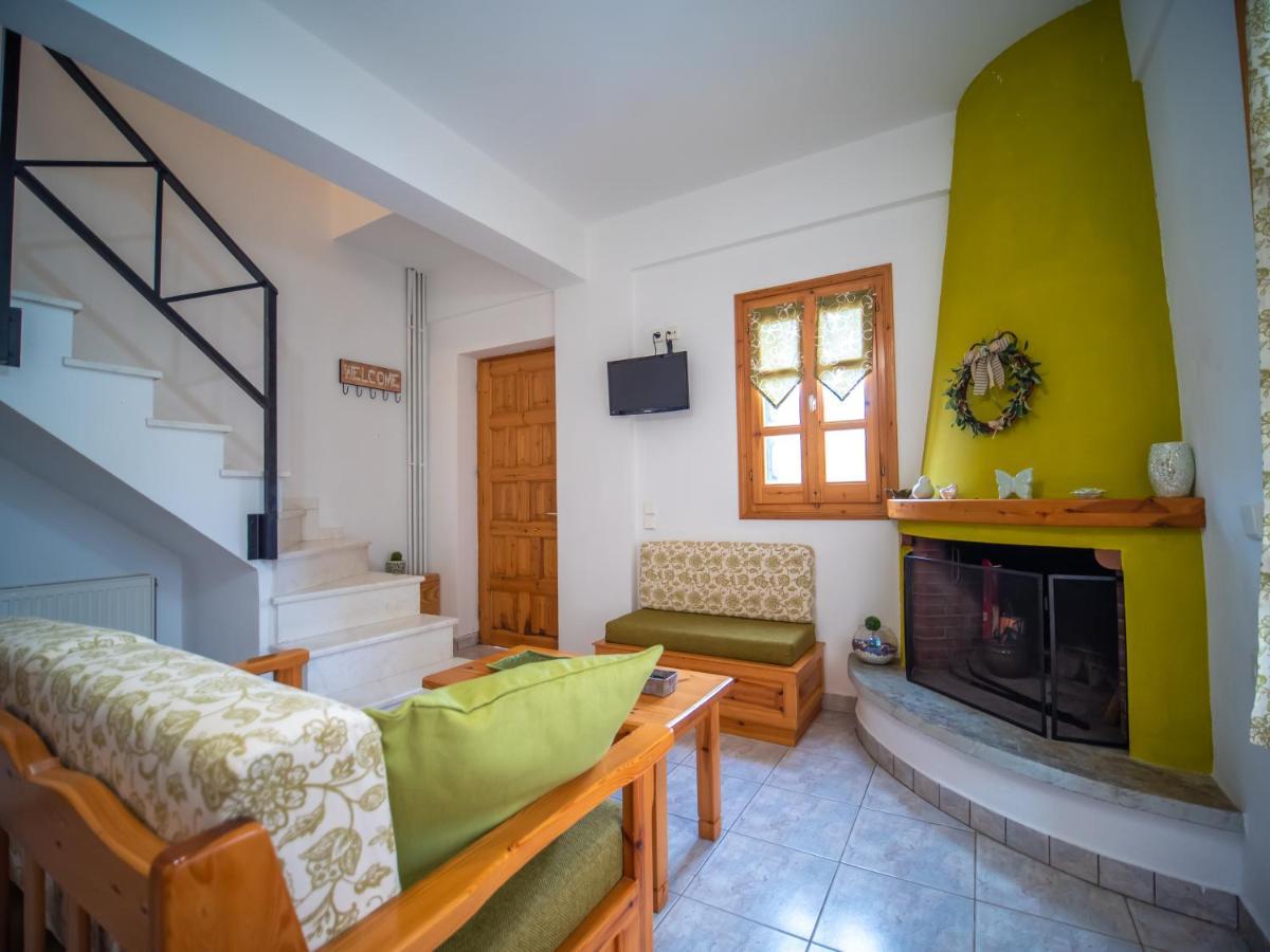Olive House In Damouchari With A Sea View - Delicious Houses Bagian luar foto
